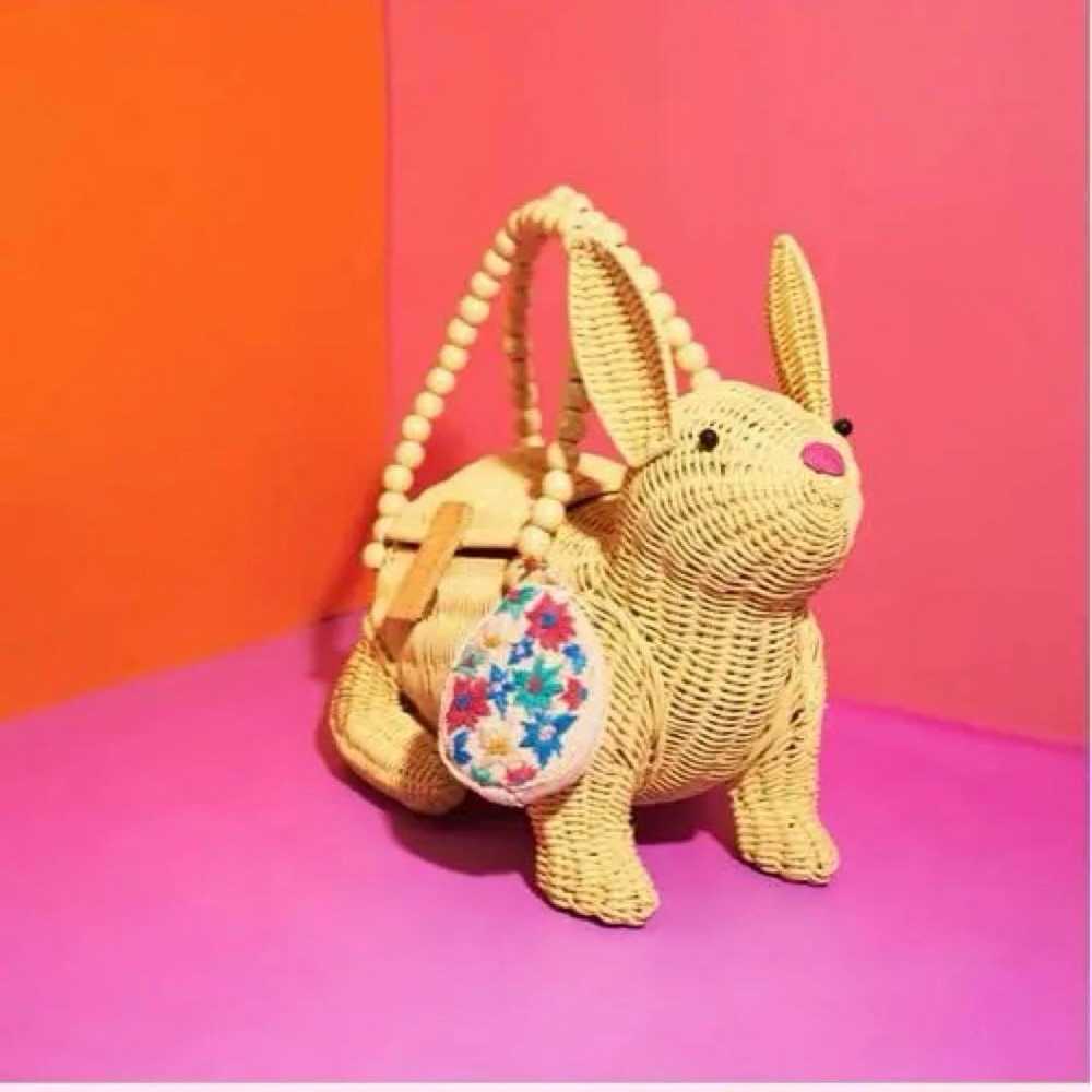 Wicker Darling Easter the Bunny Purse - image 1