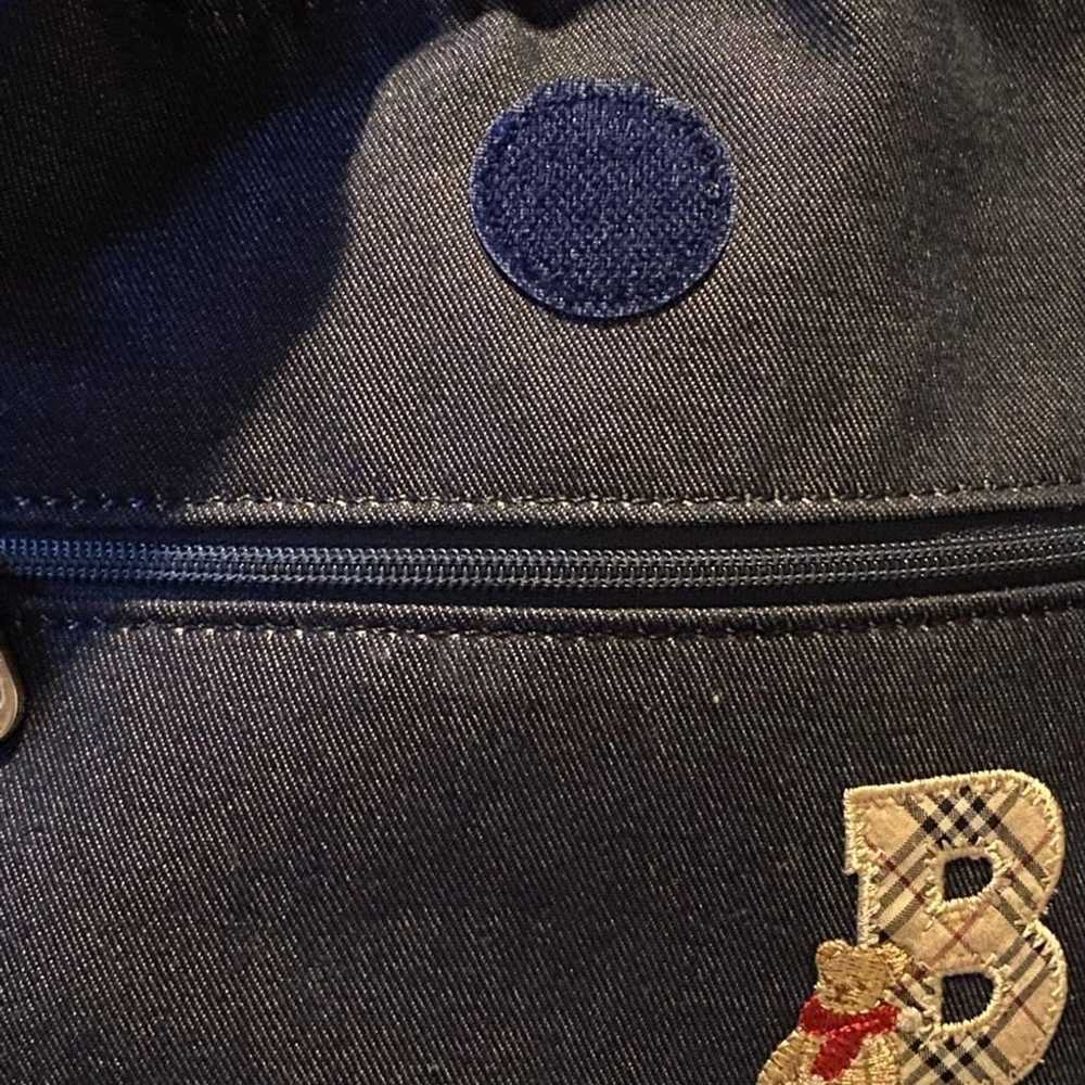 Burberry Thomas Bear Denim Mini Backpack with COA - image 11