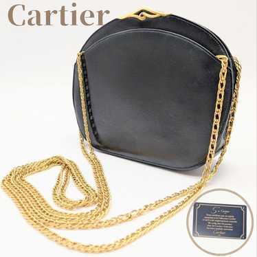 【Excellent Condition】Cartier Sapphire Line Leather