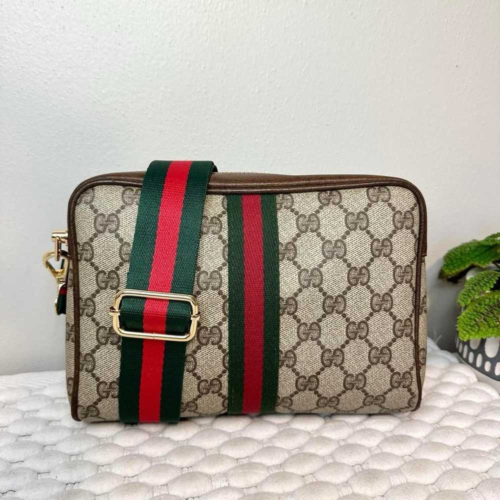 GUCCI GG Crossbody Shoulder Bag Sherry Line Canva… - image 1