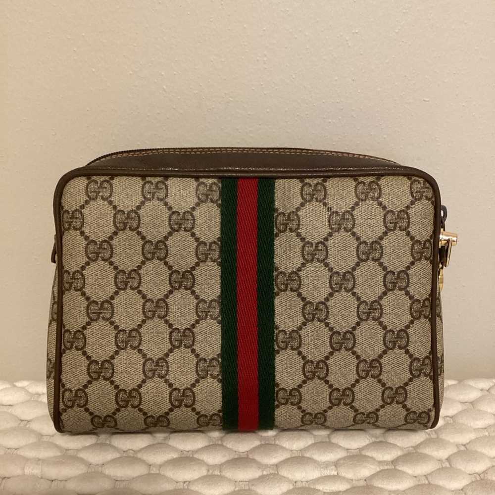 GUCCI GG Crossbody Shoulder Bag Sherry Line Canva… - image 2