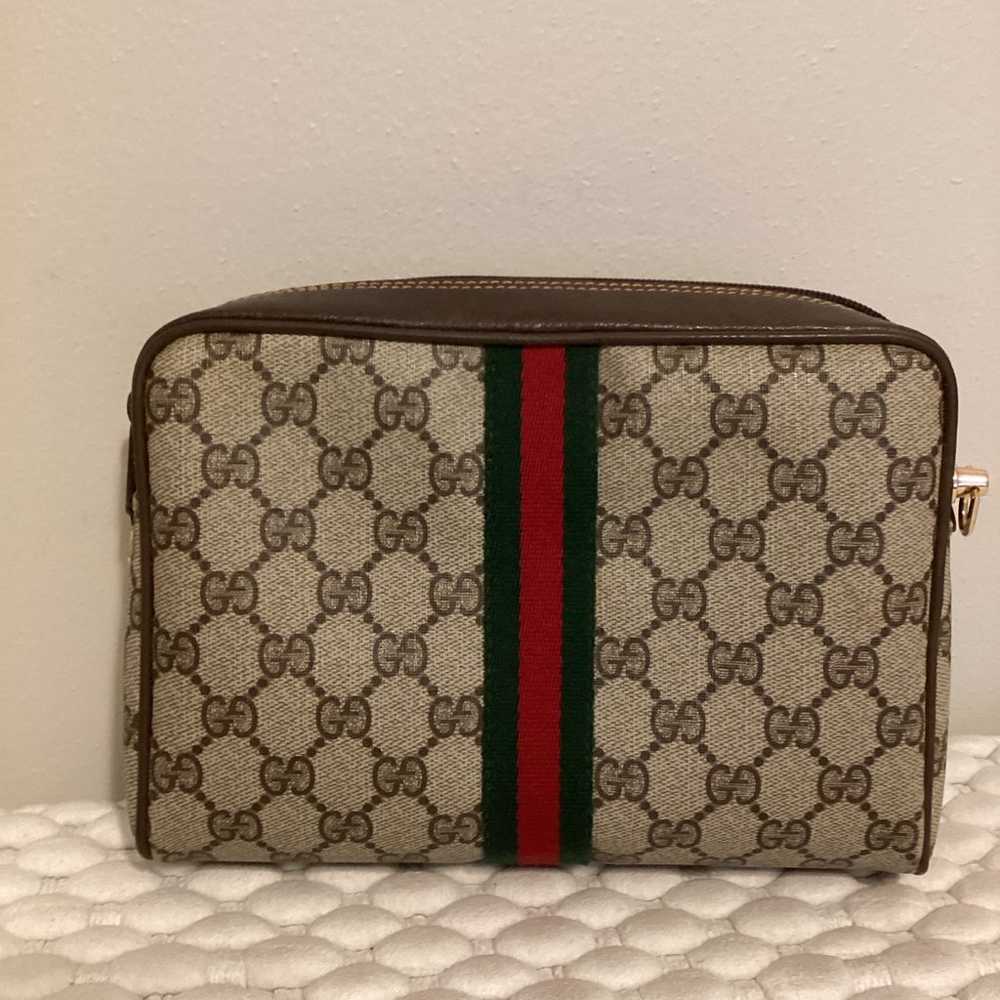 GUCCI GG Crossbody Shoulder Bag Sherry Line Canva… - image 3