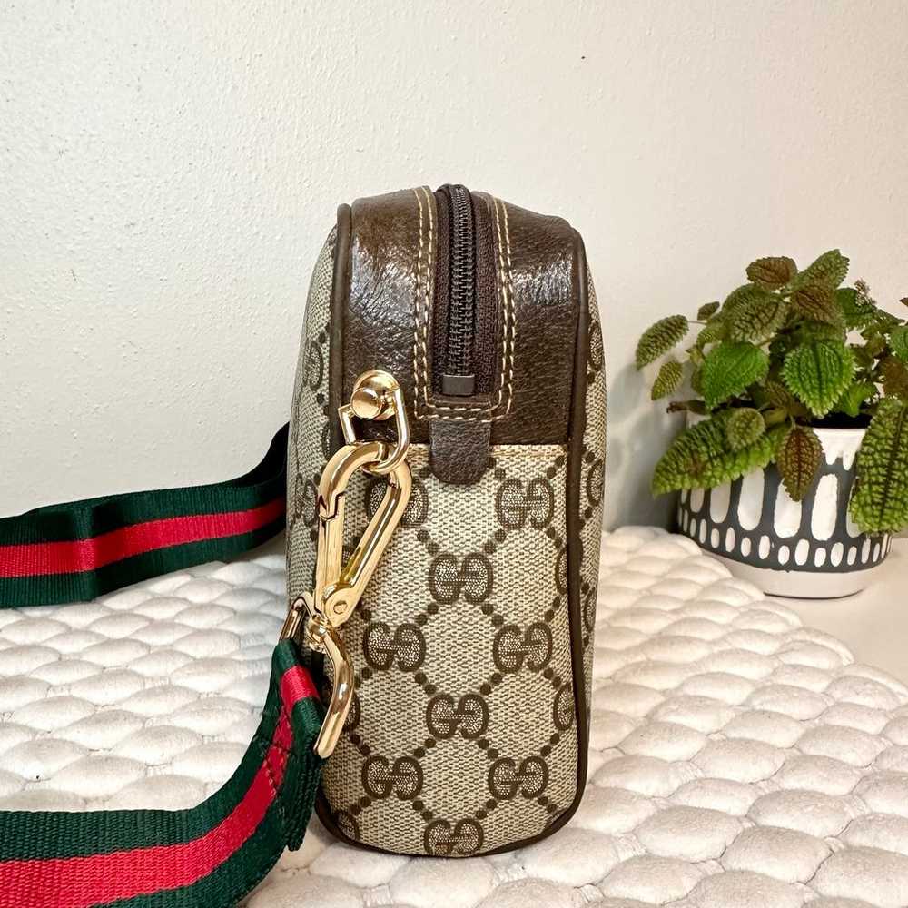 GUCCI GG Crossbody Shoulder Bag Sherry Line Canva… - image 6