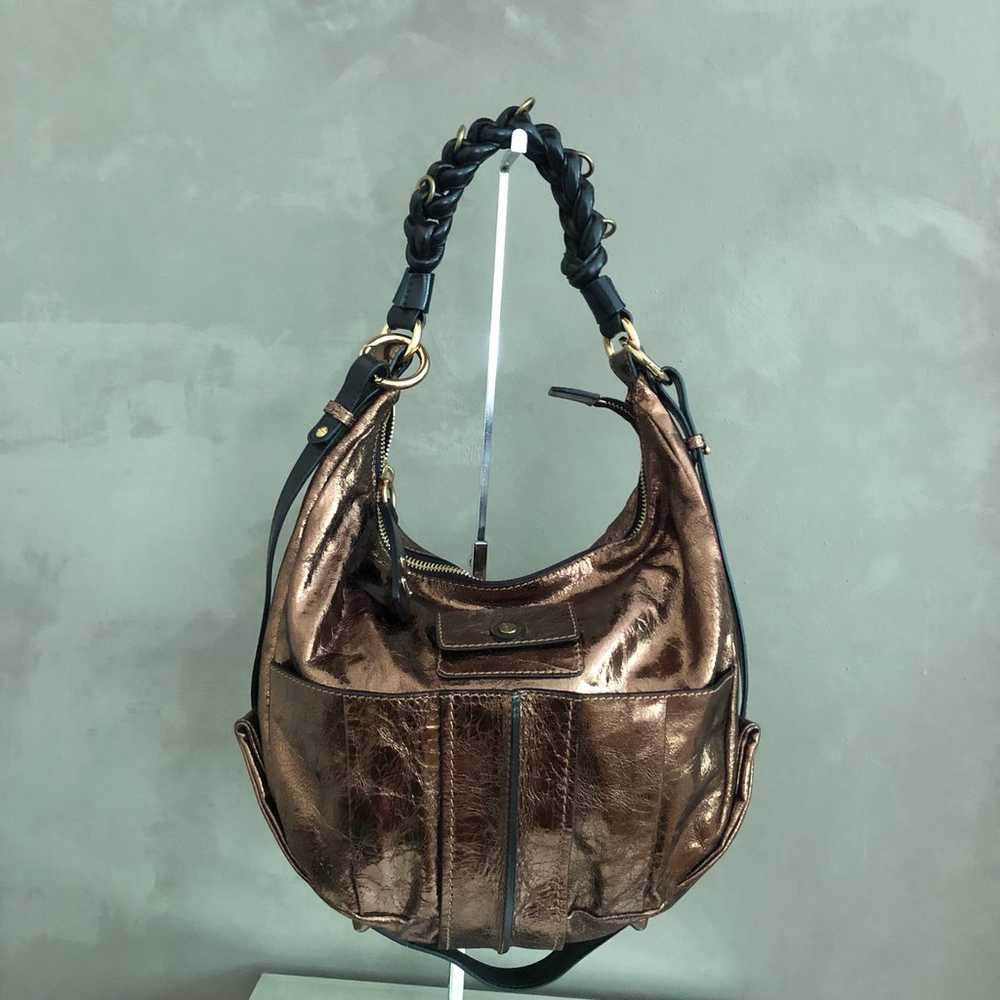 Chloe metallic bronze color bag - image 1