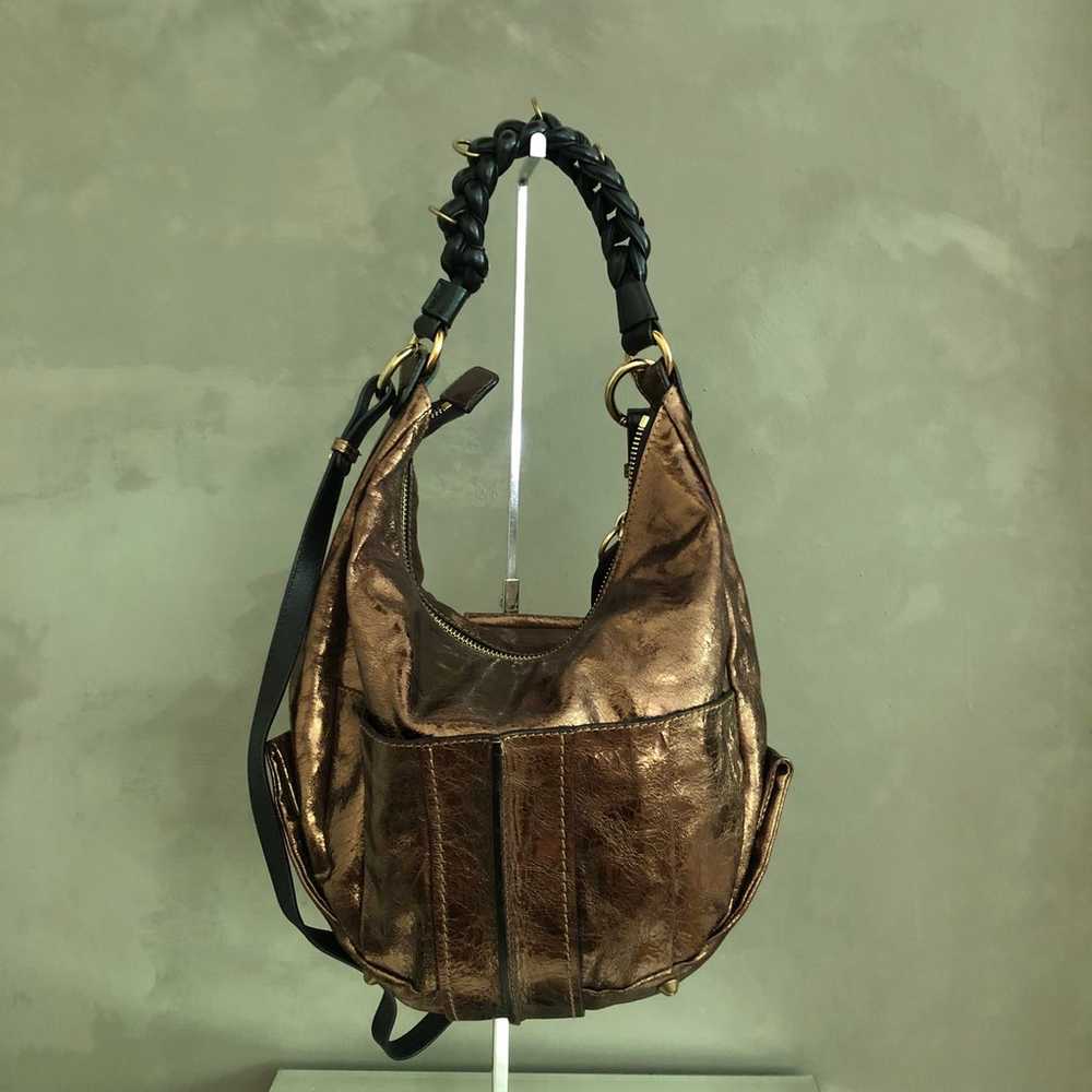 Chloe metallic bronze color bag - image 4