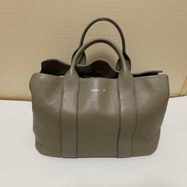 HIROFU Leather Tote Bag