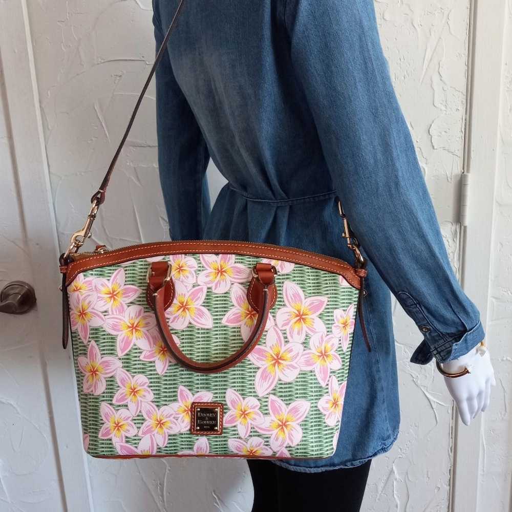 Dooney & Bourke Plumeria, Domed Satchel/Crossbody… - image 3