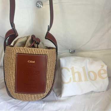 Genuine item, beautiful, stylish Chloe straw bask… - image 1