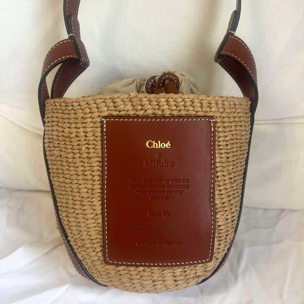 Genuine item, beautiful, stylish Chloe straw bask… - image 2