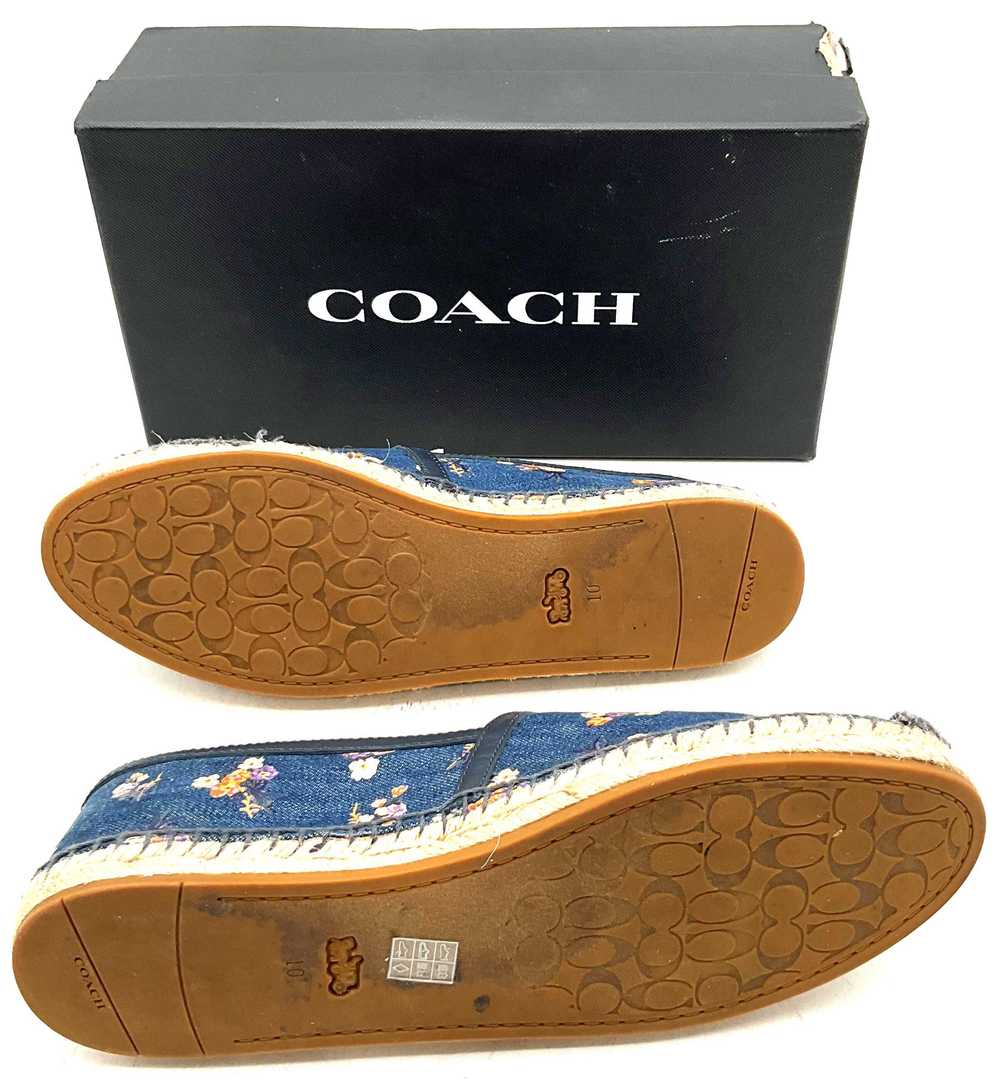 Coach Casey Espadrille Blue Floral Women's Shoes … - image 9