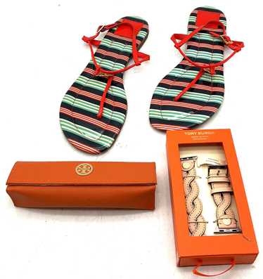 Tory Burch Emmy Sandals Women's Size 9 W/Apple Wa… - image 1