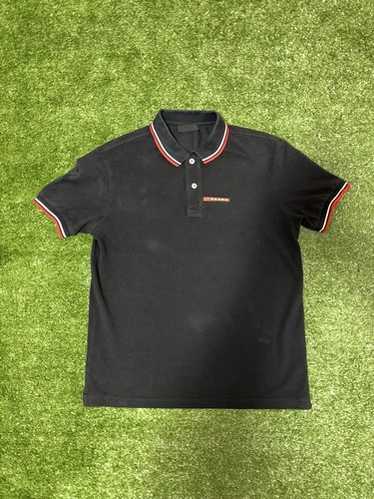 Prada black polo shirt - Gem