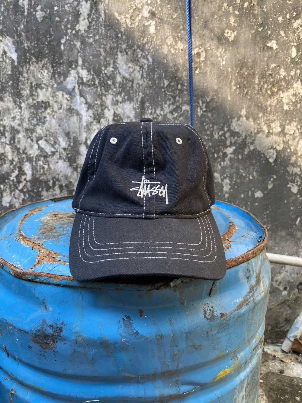 Stussy × Vintage Vintage stussy caps 90s build Up - image 1