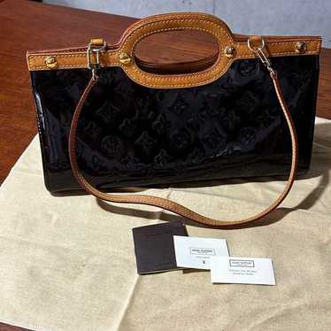 Louis Vuitton Vernis Roxbury 2way Bag Amarante