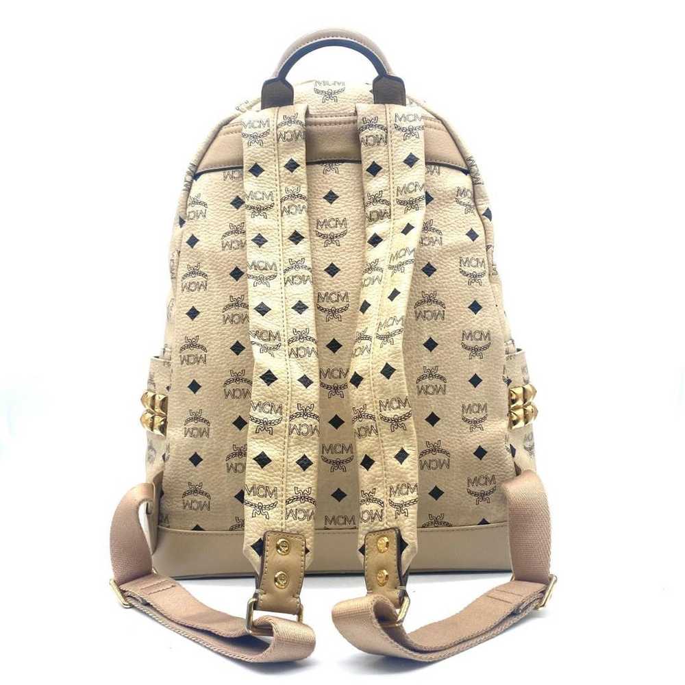 MCM Stark Side Stark Side Studded Backpack Visetos - image 2