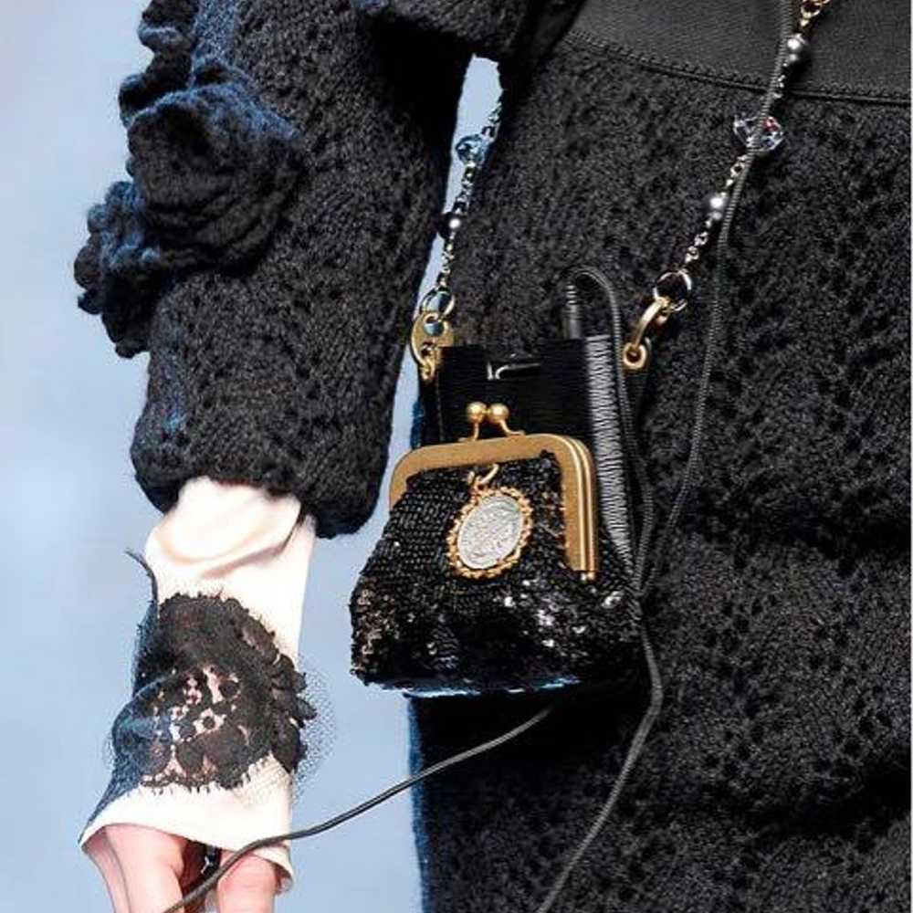 DOLCE&GABBANA Sequin Clasp Smartphone Case - image 3