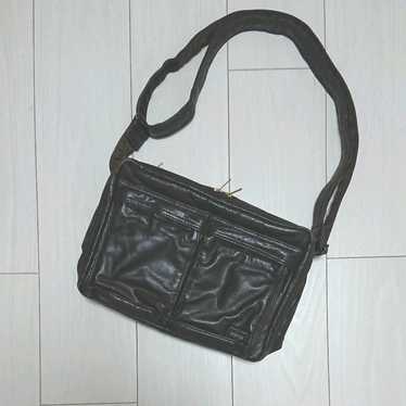 PORTER Genuine Leather Shoulder Bag Porter