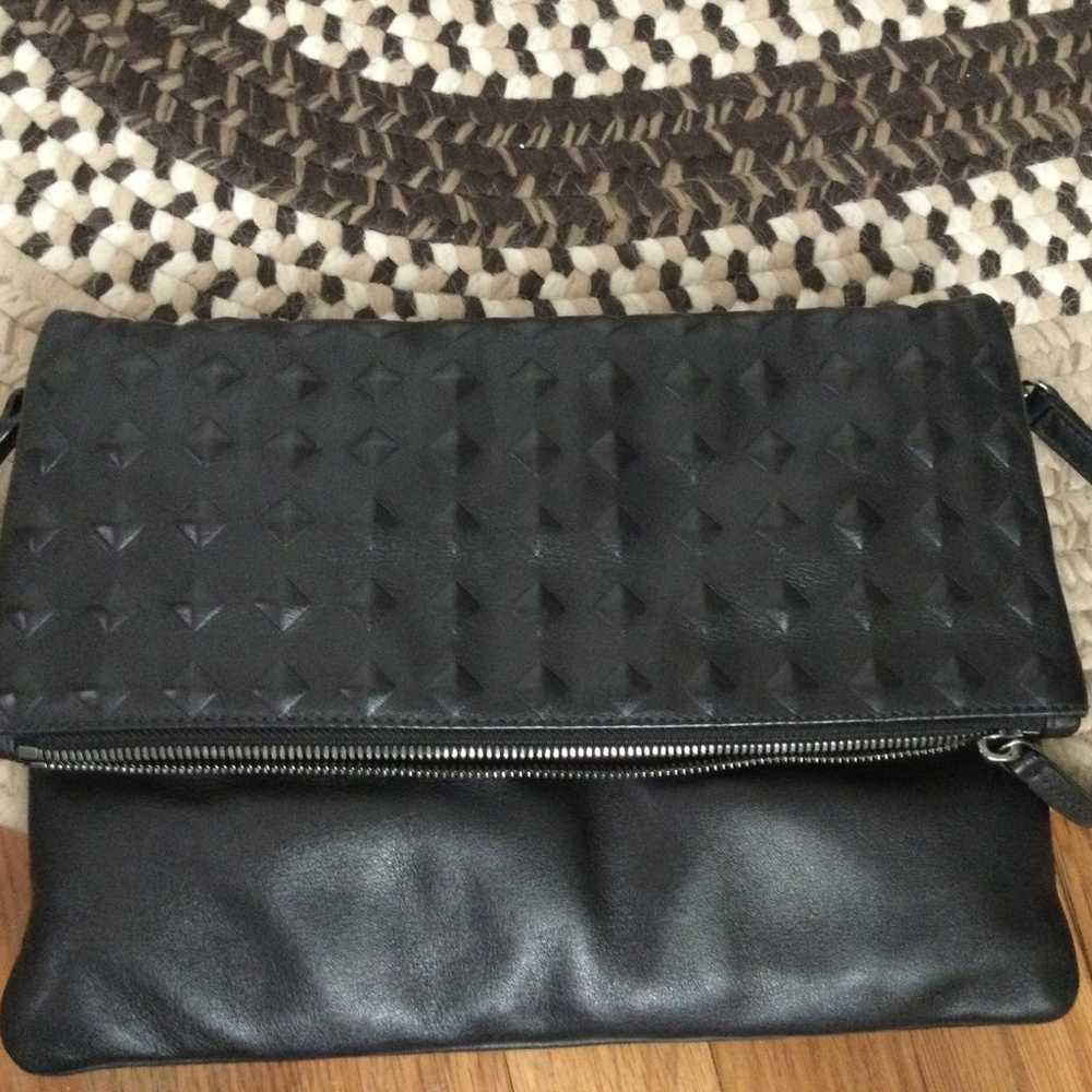 MCM leather studded crossbody - image 4