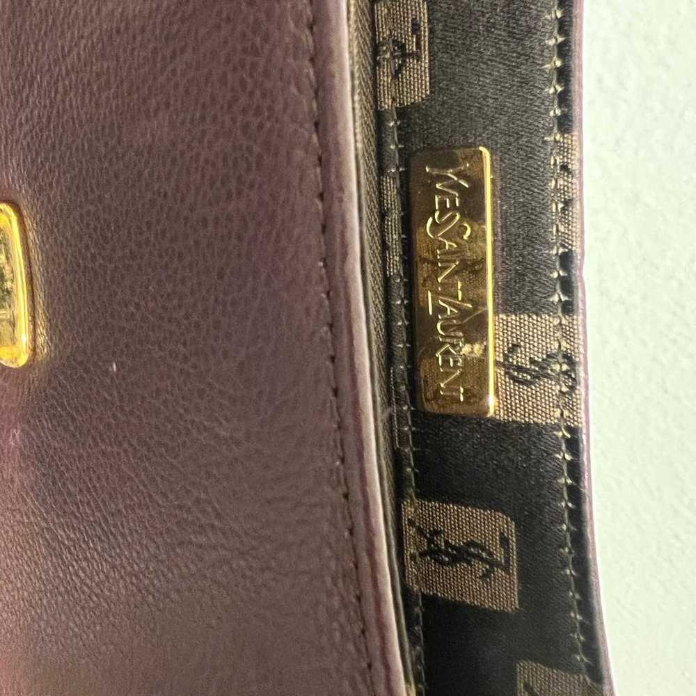 Authentic vintage YSL brown crossbody bag ! - image 10