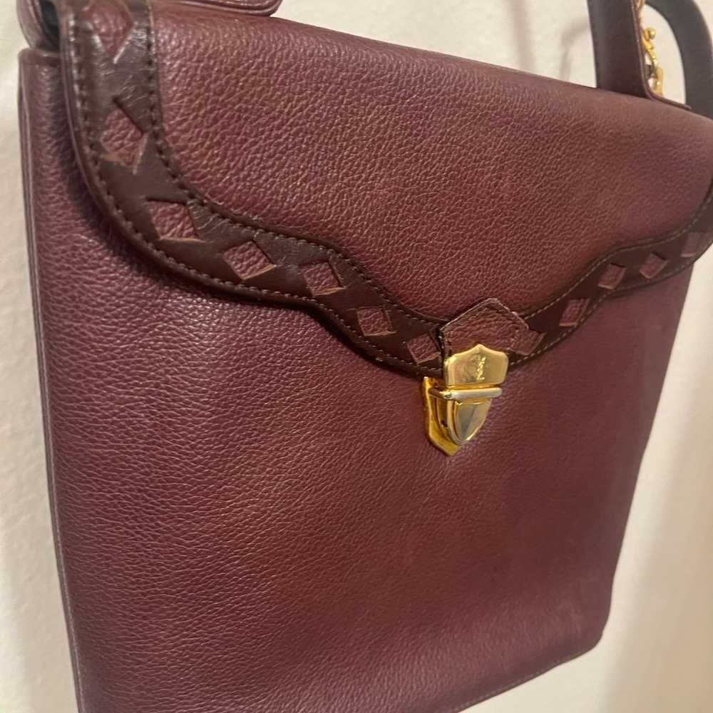 Authentic vintage YSL brown crossbody bag ! - image 3