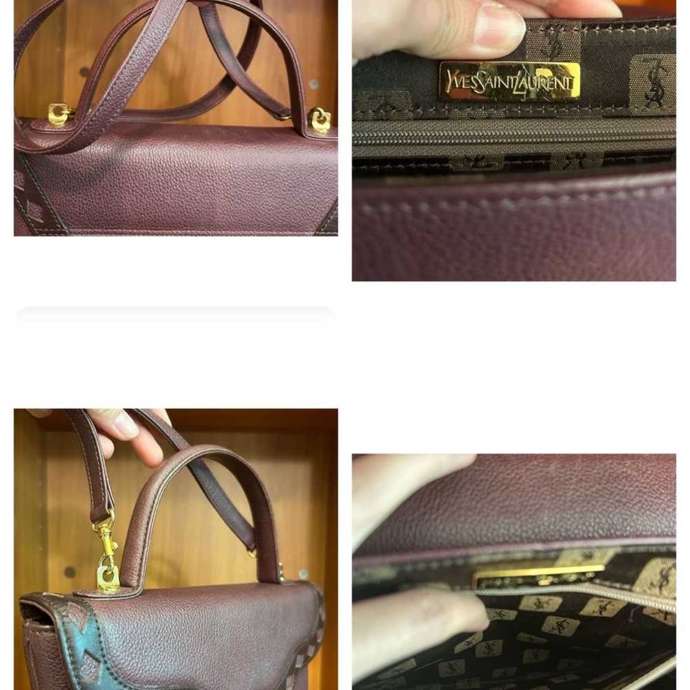 Authentic vintage YSL brown crossbody bag ! - image 9