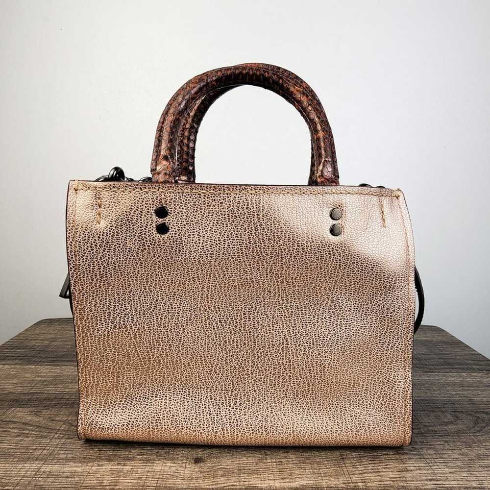 Coach Rogue 25 In Colorblock with Snakeskin Detai… - image 7