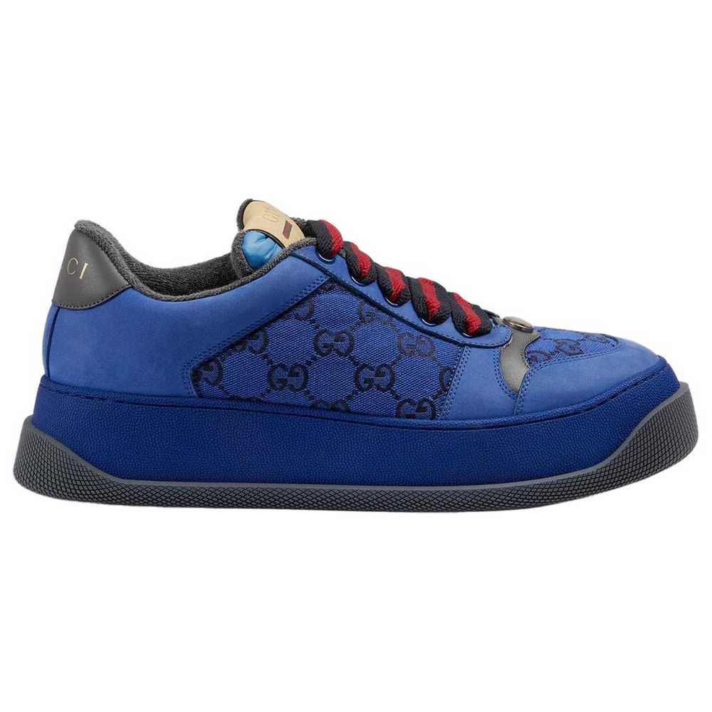 Gucci Screener leather trainers - image 1