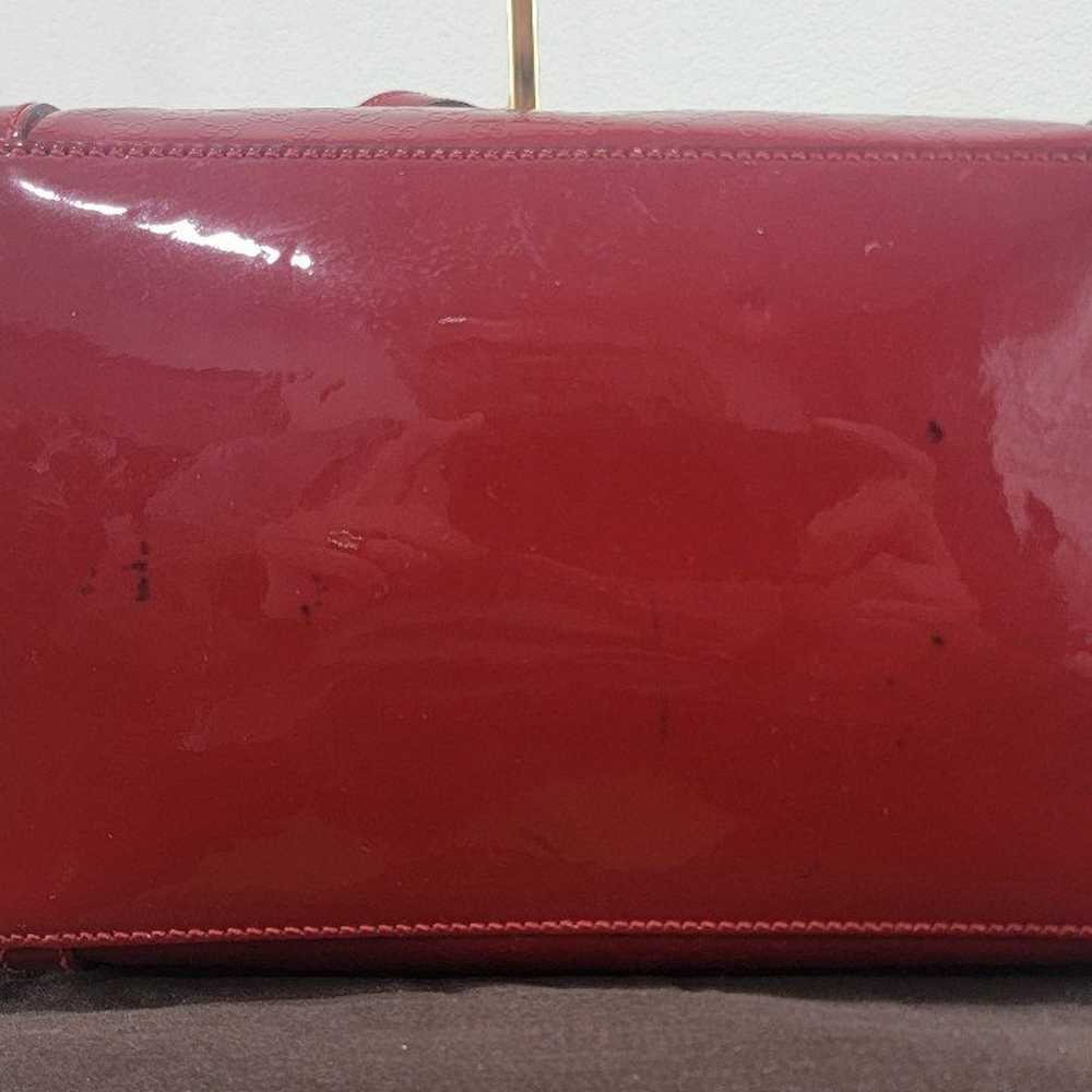 GUCCI MicroGuccissima patent leather tote medium - image 8