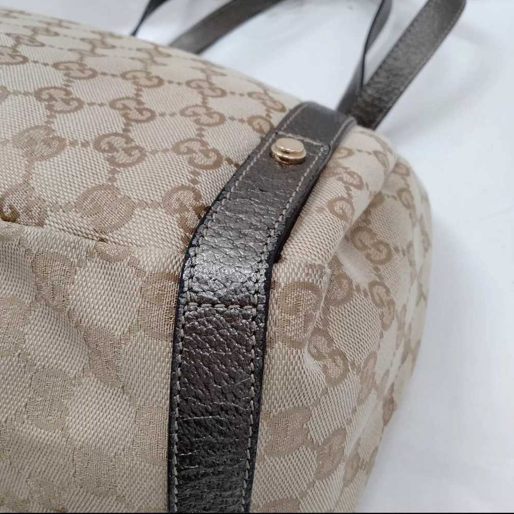 GUCCI Canvas Abbey Shoulder Bag - image 7