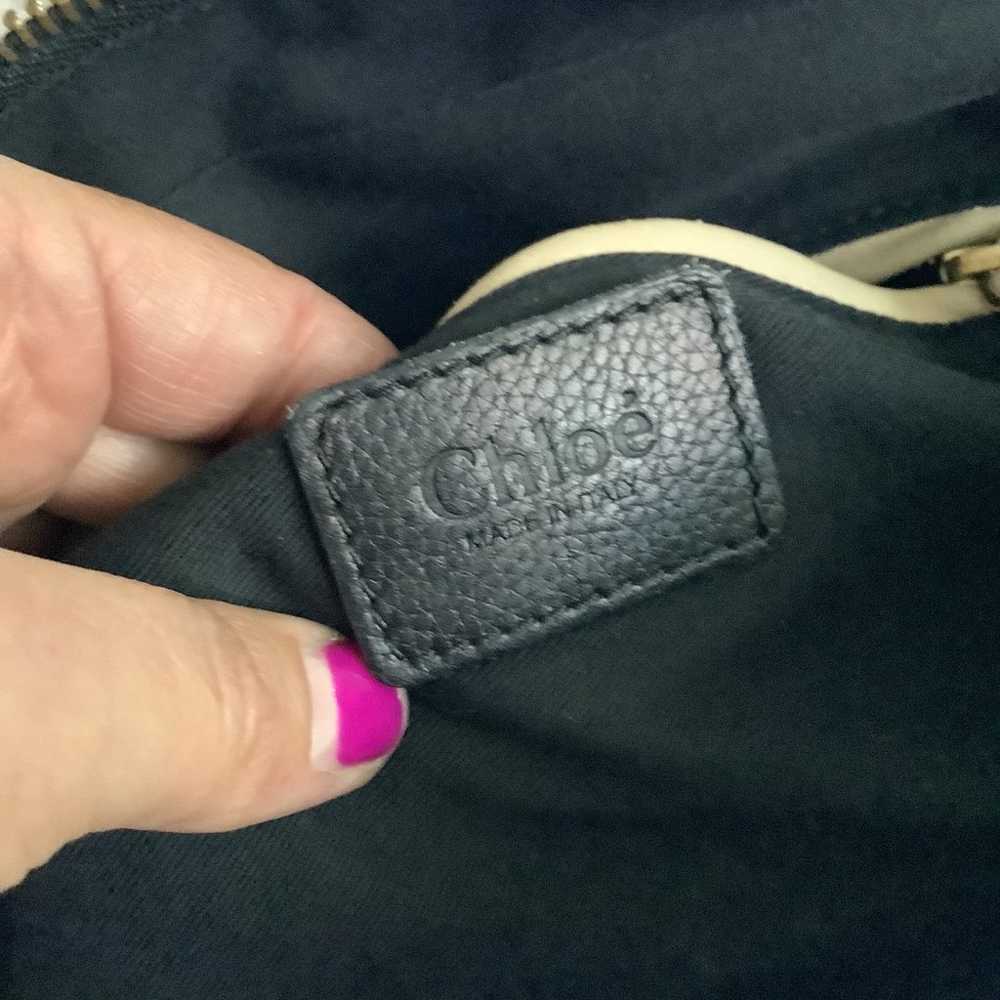 NICE AUTHENTIC CHLOE PARATY leather bag - image 10