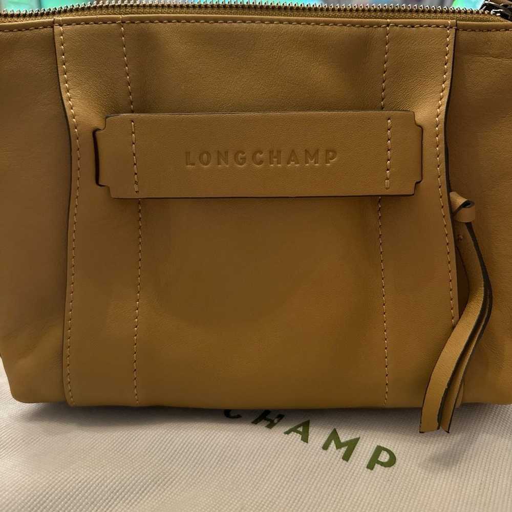 AUTH Longchamp 3D Series Small Crossbody Bag Leat… - image 6