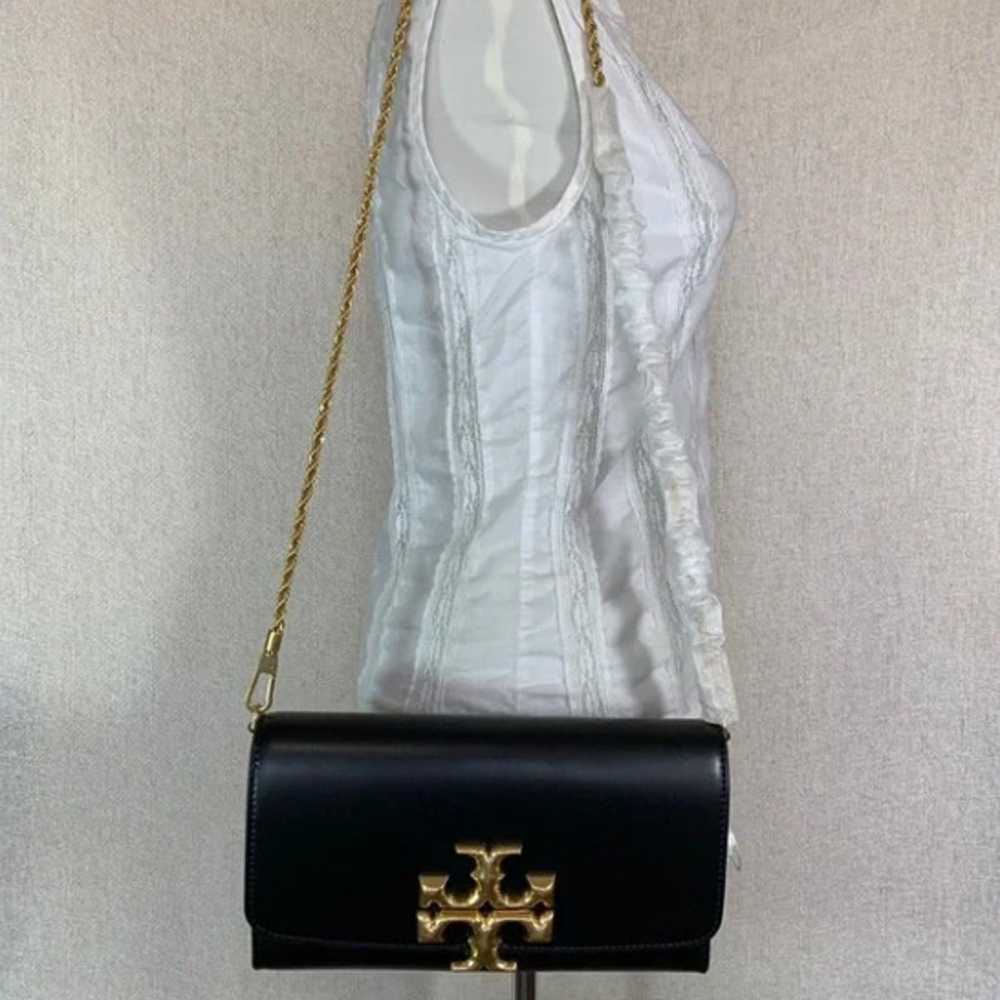 NEW Tory Burch Black Eleanor Convertible Shoulder… - image 3