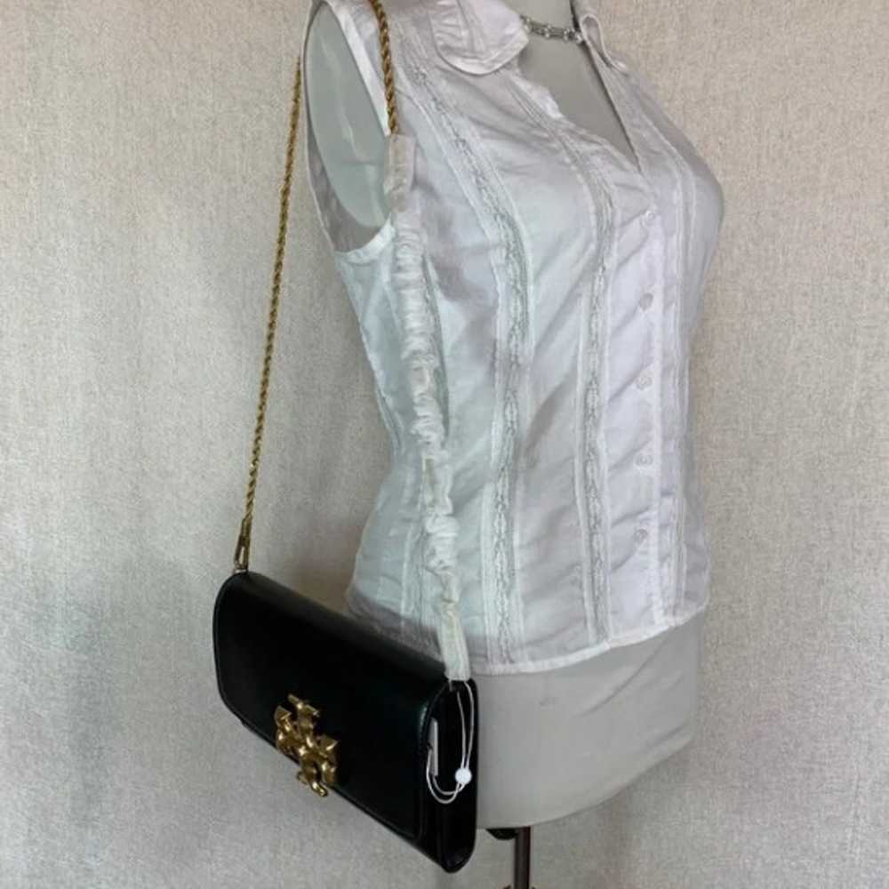 NEW Tory Burch Black Eleanor Convertible Shoulder… - image 4