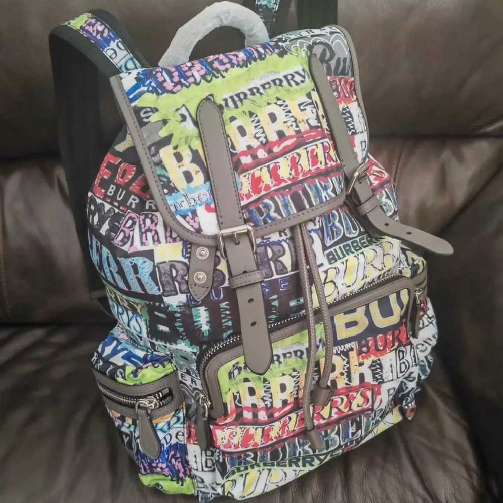 Burberry graffiti backpack - image 1