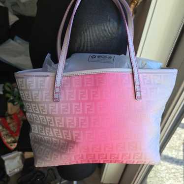 Fendi Ombre Pink Mini Tote Bag - image 1