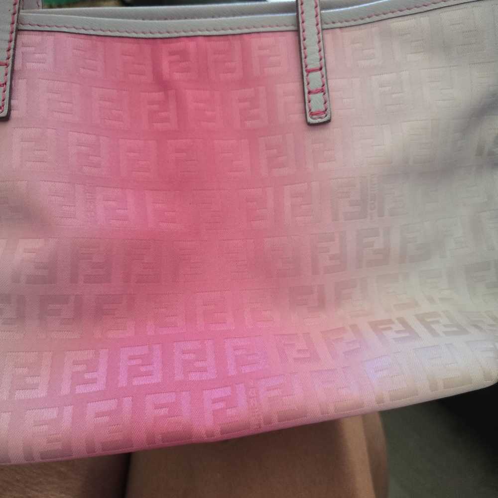 Fendi Ombre Pink Mini Tote Bag - image 2