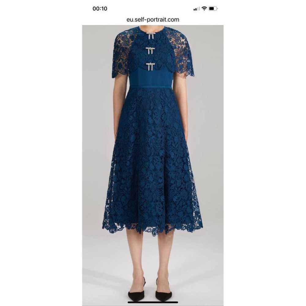 Self-Portrait Lace mid-length dress - image 2