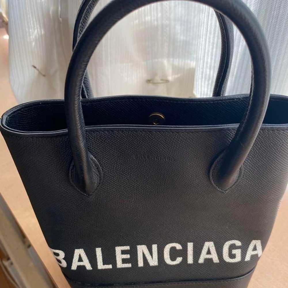 Balenciaga leather tote bag. - image 2