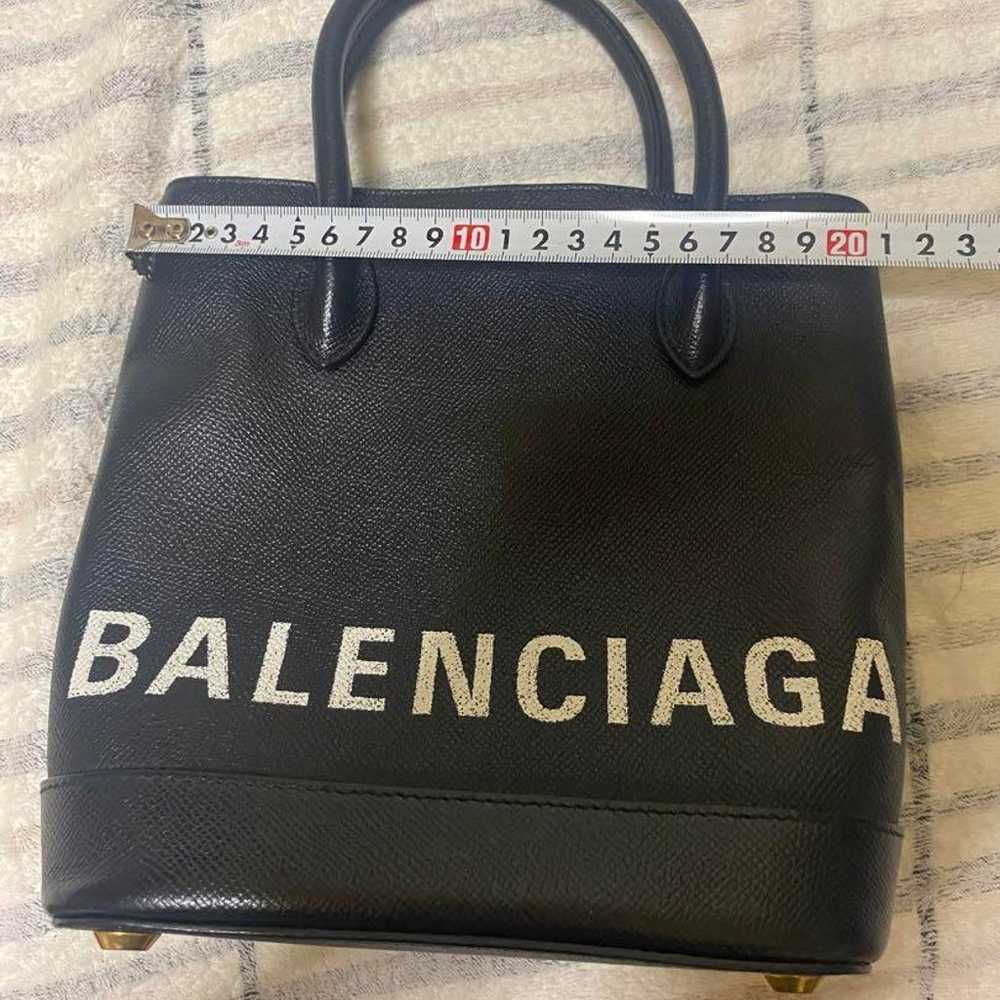 Balenciaga leather tote bag. - image 4