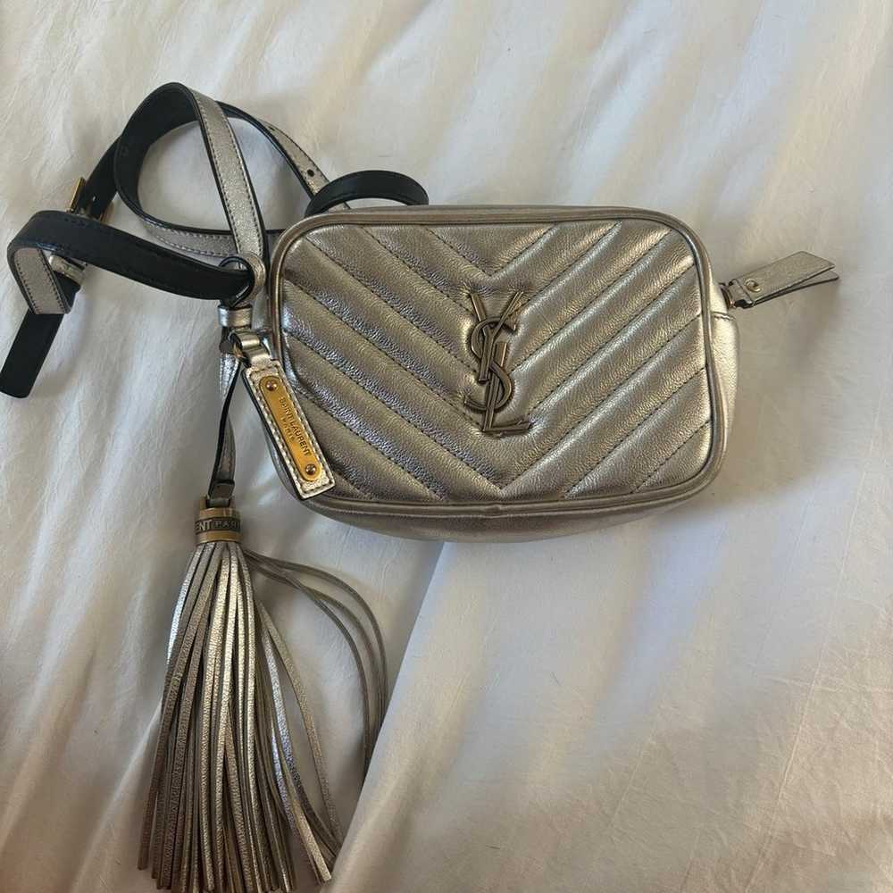 YSL Classic Monogram chevron belt bag crossbody - image 1