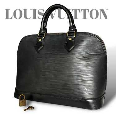 Excellent condition ◎ Louis Vuitton Epi Noir Alma 