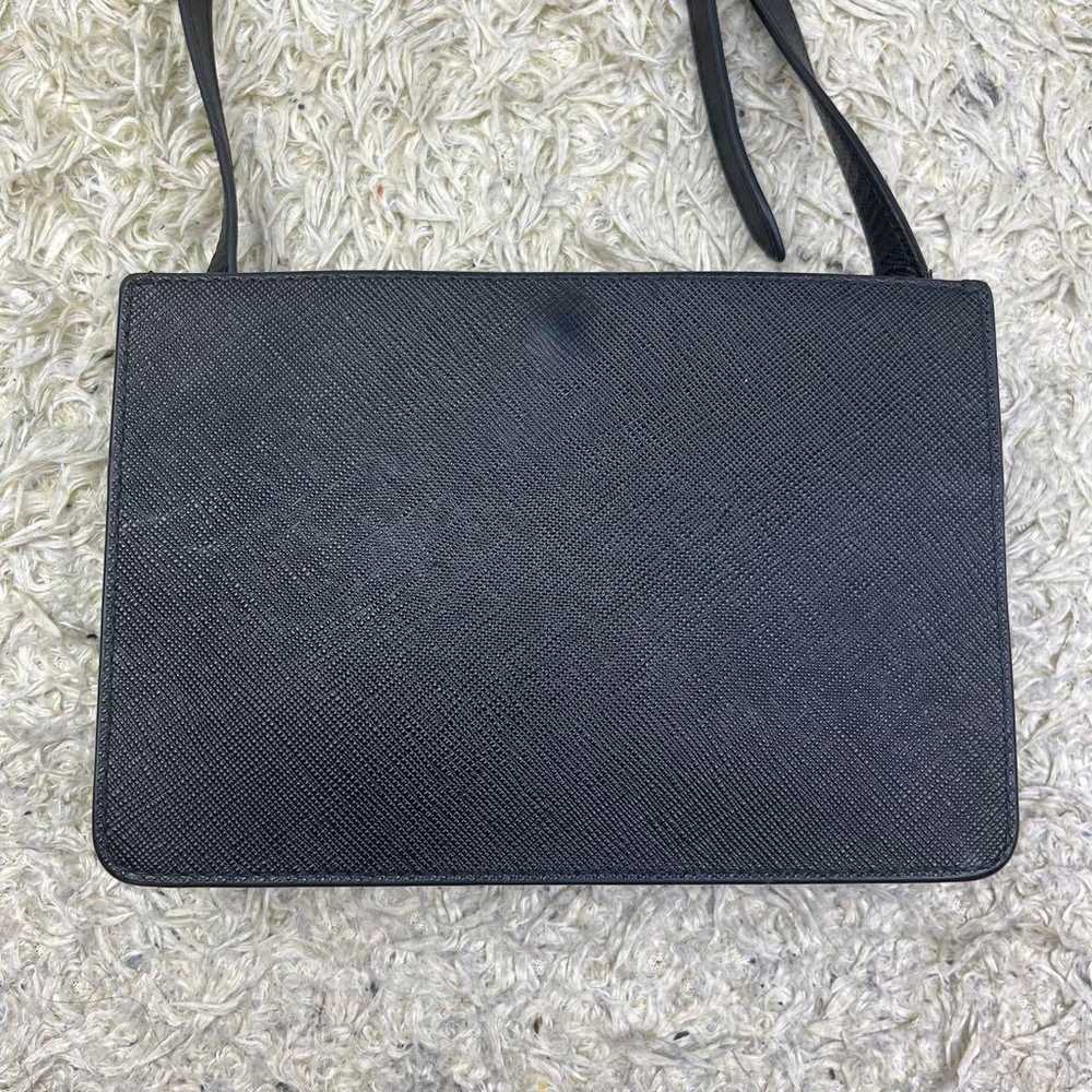 【Excellent Condition】PRADA Saffiano Leather Shoul… - image 3