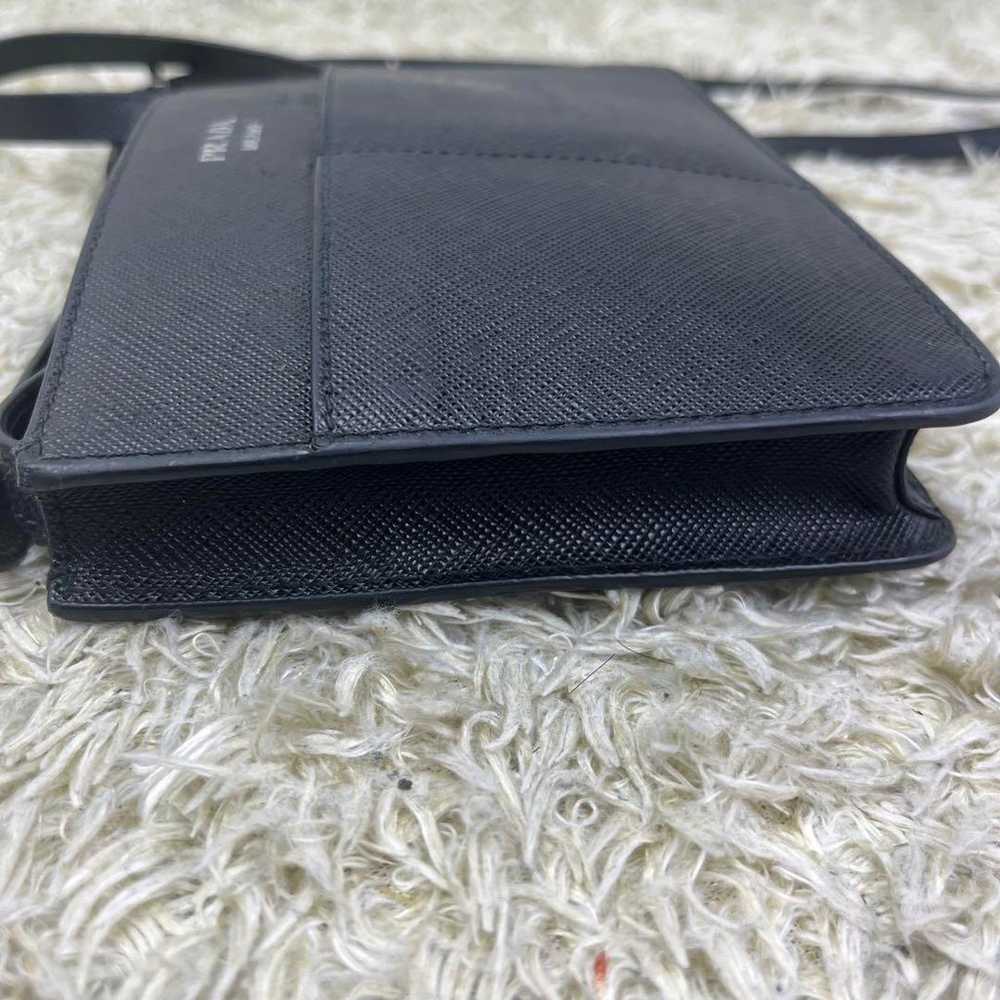 【Excellent Condition】PRADA Saffiano Leather Shoul… - image 6