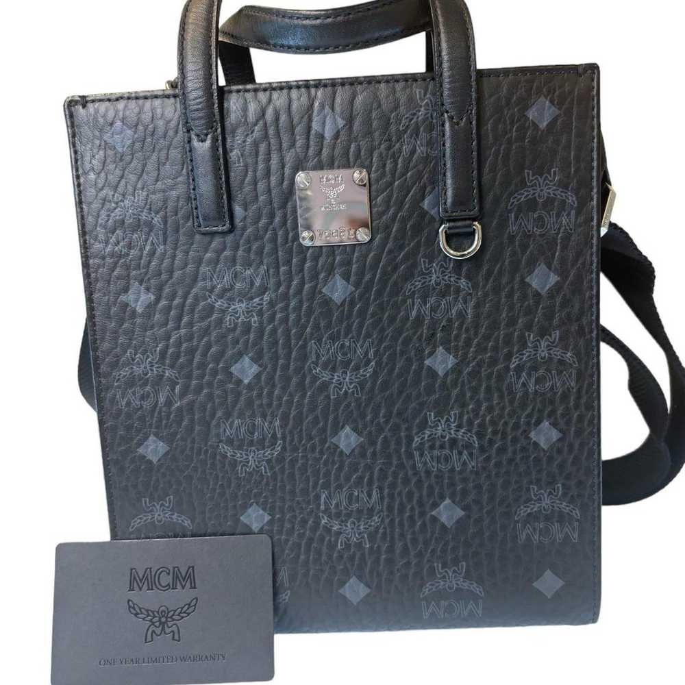 MCM Aren Visetos Tote Bag - image 2