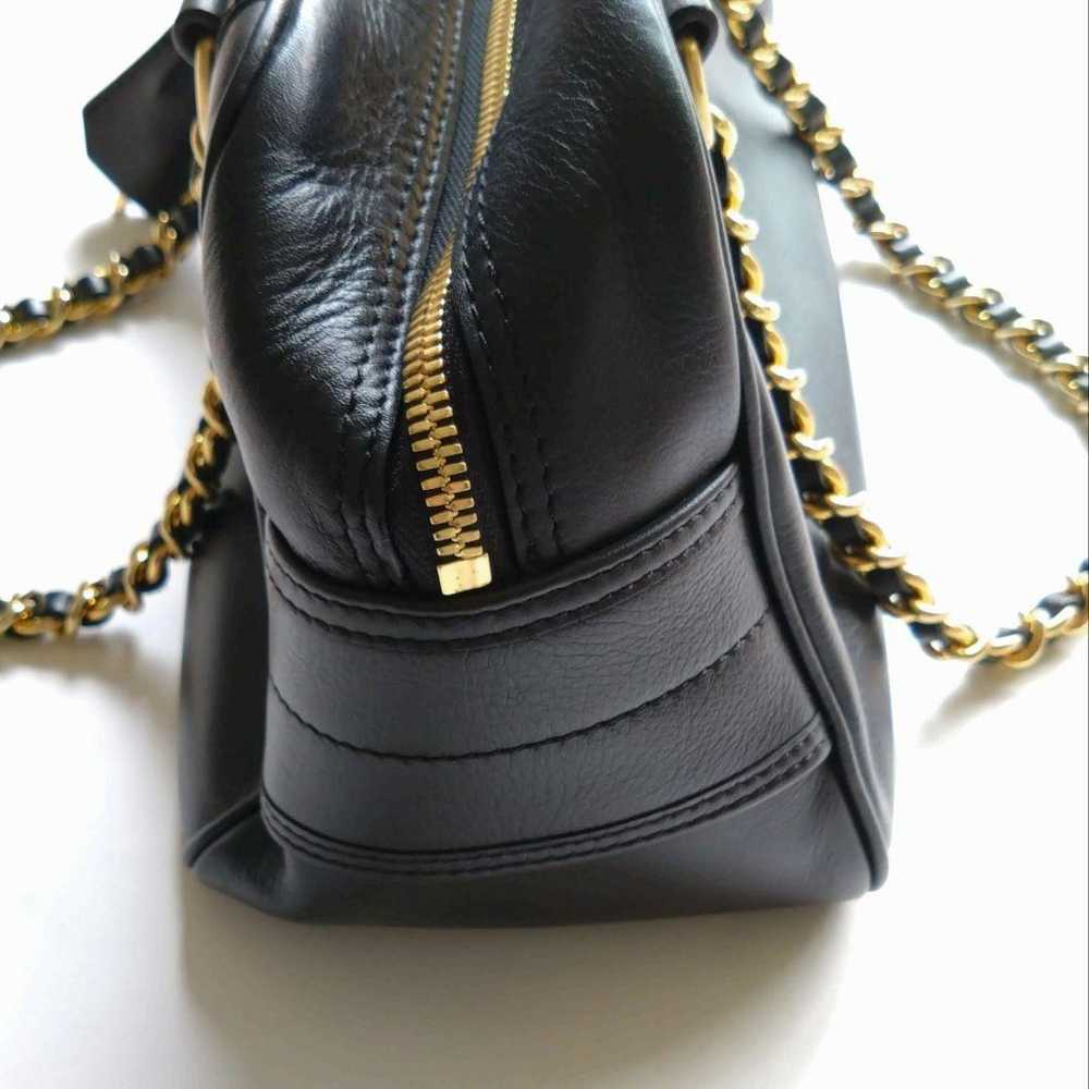 J&M Davidson Gold Chain Shoulder Chain Bag - image 7