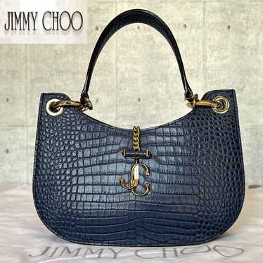 【Unused Class】JIMMY CHOO VARENNE Croc-embossed JC 