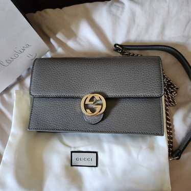 Gucci Interlocking Wallet on Chain