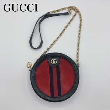 GUCCI Leather 550618 Ophidia Chain Shoulder