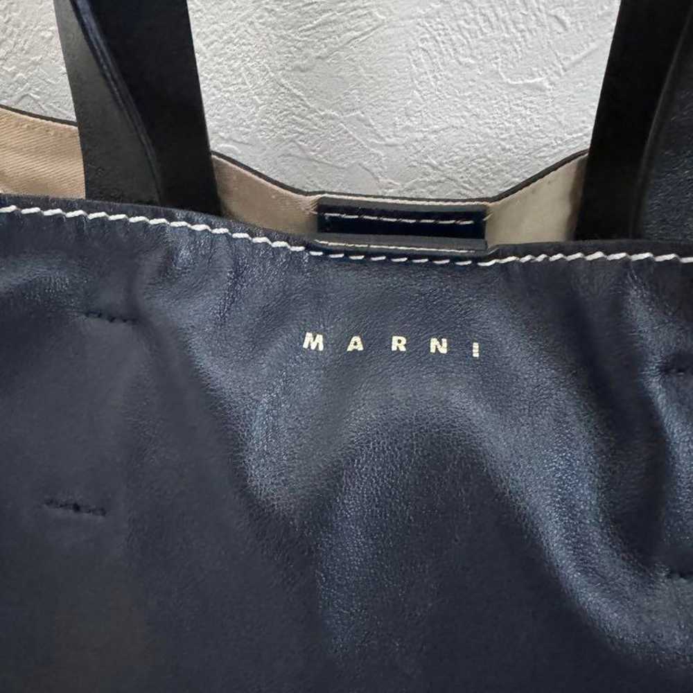 MARNI MUSEO Museo Soft Navy Excellent Condition w… - image 2