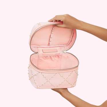 SCL embellished pink make up case ballet core - image 1